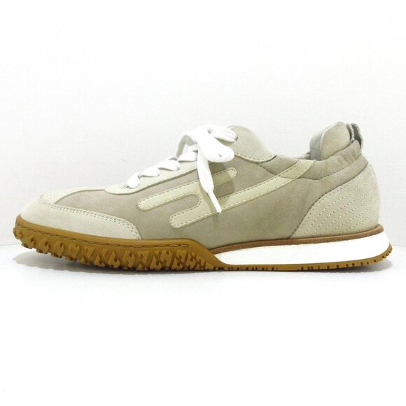 HERMES Jet Beige Esq. glaze Suede - Women's Sneakers 667-081825 - Picture 1 of 11